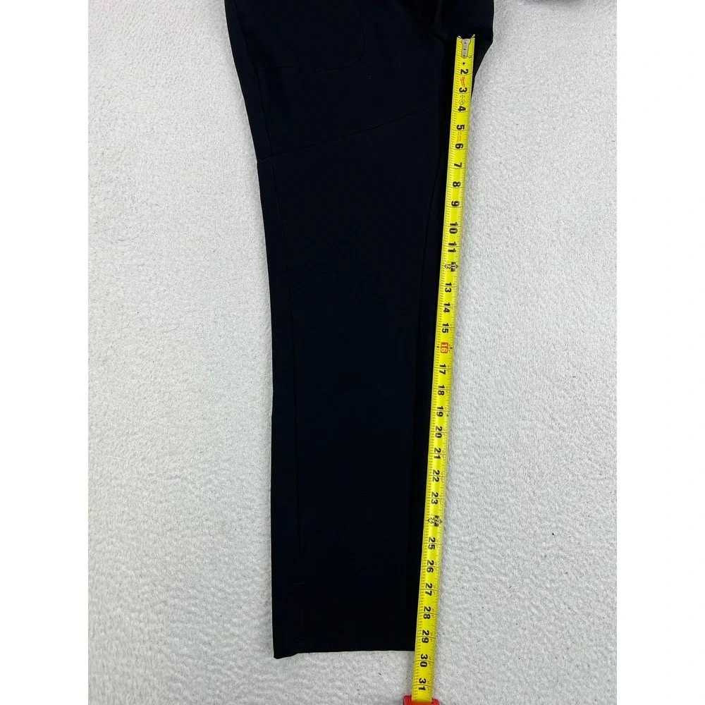 FIGS Kochi Scrub Pants Womens Medium Black Technical Collection Stretch